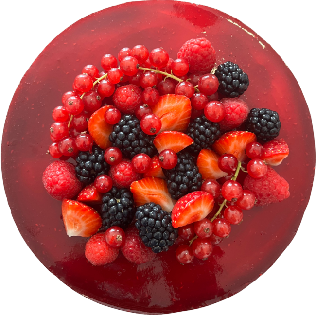 No Bake Cheesecake Aardbei